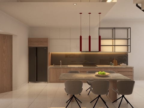  HÌNH ẢNH 3D NHÀ CHỊ NGUYỆT - BÌNH THẠNH
